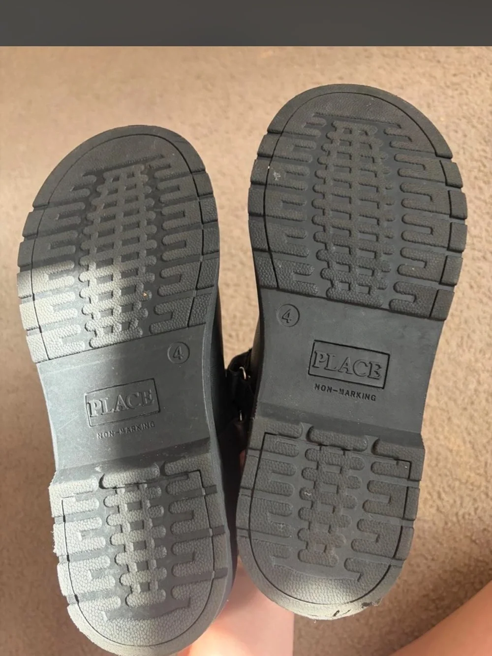 The Children's Place Black Mary Jane School Shoes